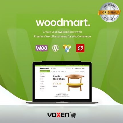 WoodMart WordPress Theme – Responsive WooCommerce WordPress Theme Original License